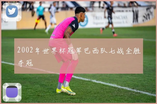 2002年世界杯冠军巴西队七战全胜夺冠